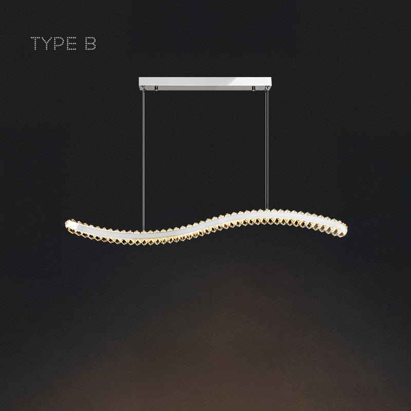 BERTOLDA W Linear Chandelier
