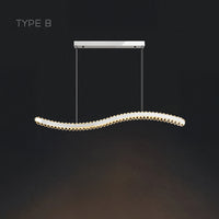 BERTOLDA W Linear Chandelier