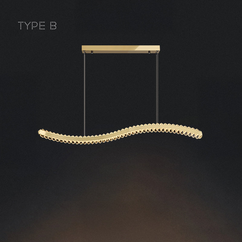 BERTOLDA W Linear Chandelier