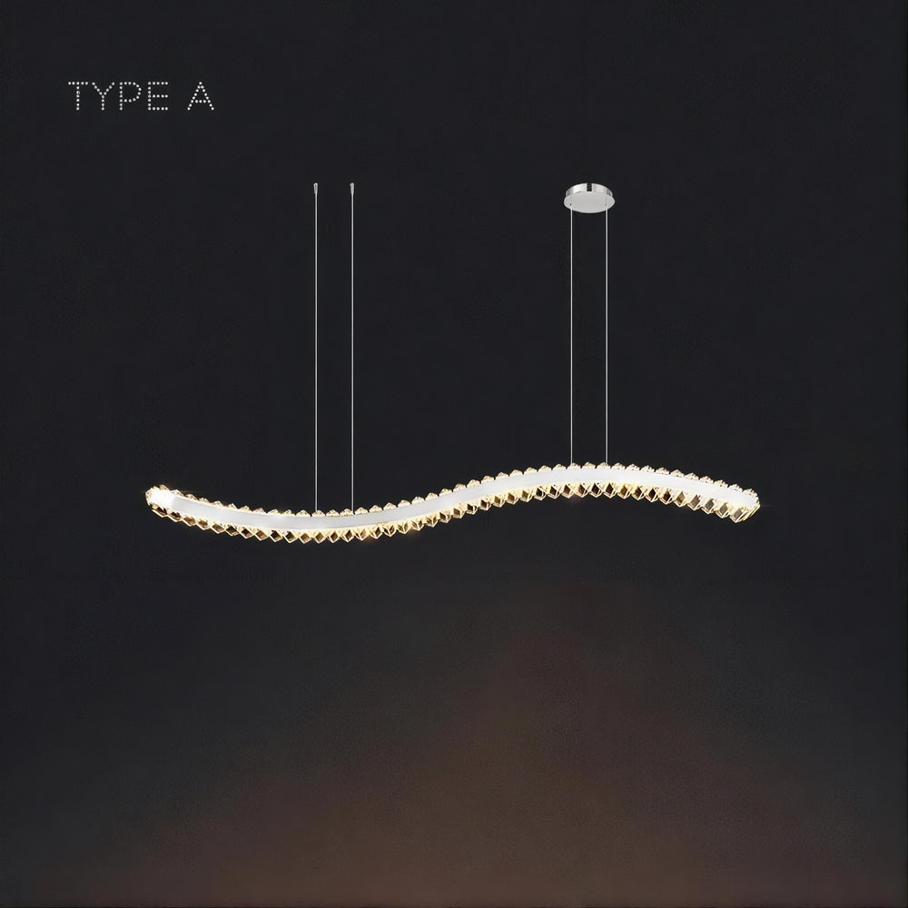 BERTOLDA W Linear Chandelier