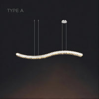 BERTOLDA W Linear Chandelier
