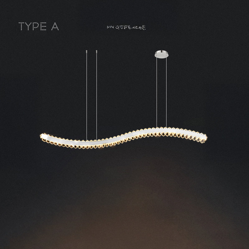 BERTOLDA W Linear Chandelier