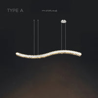 BERTOLDA W Linear Chandelier