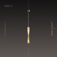 BERTOLDA X ONE Pendant by Lampadom - side view