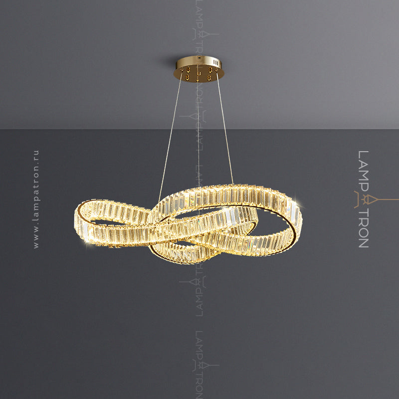 BERTOLDA Z Ring Chandelier