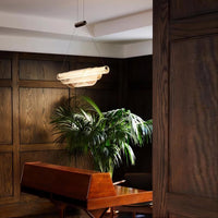 BIELLA Linear Chandelier by Lampadom - side view
