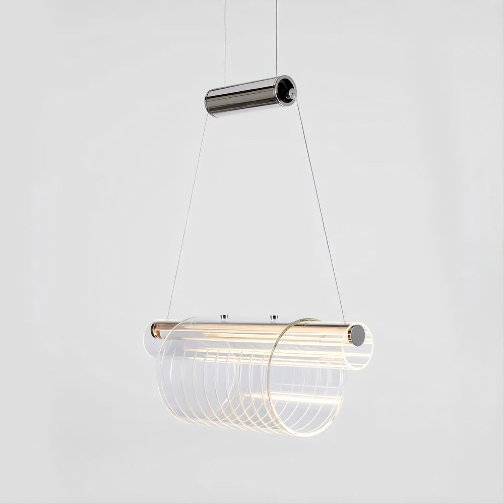 BIELLA Linear Chandelier by Lampadom - top view