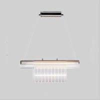 BIELLA Linear Chandelier by Lampadom - scale reference