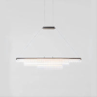BIELLA Linear Chandelier by Lampadom - ambient shot