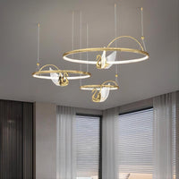 BIRDIE LUX Ring Chandelier