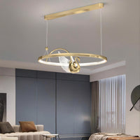 BIRDIE LUX Ring Chandelier