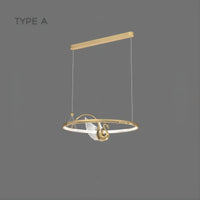 BIRDIE LUX Ring Chandelier