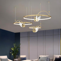 BIRDIE LUX Ring Chandelier