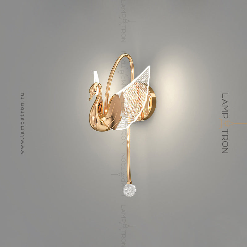 BIRDIE Wall Light by Lampadom - top view