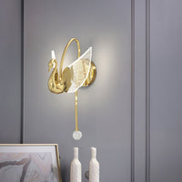 BIRDIE Wall Light by Lampadom - scale reference
