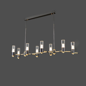 BIRGEL Linear Chandelier by Lampadom