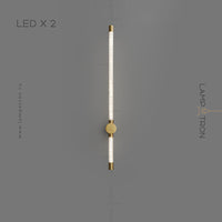 BIRTA Wall Light by Lampadom - close-up