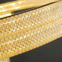 BLANCHE Ring Chandelier by Lampadom - close-up