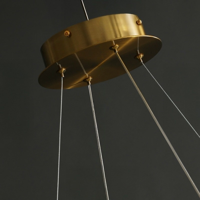 BLANCHE Ring Chandelier by Lampadom - detail view