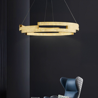 BLANCHE Ring Chandelier by Lampadom - scale reference