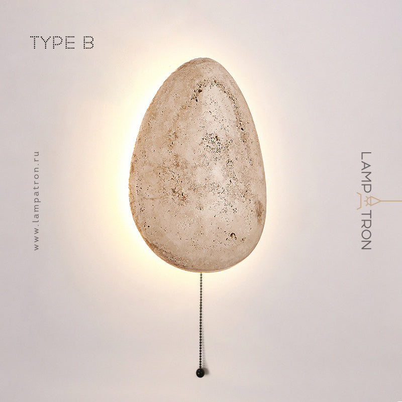 BLAS Wall Light by Lampadom - side view