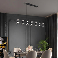 BLASIUS Linear Chandelier by Lampadom - side view