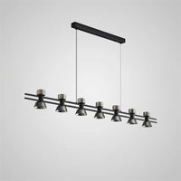 BLASIUS Linear Chandelier by Lampadom - close-up