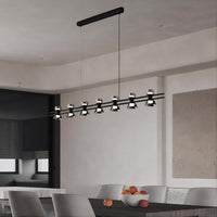 BLASIUS Linear Chandelier by Lampadom - scale reference