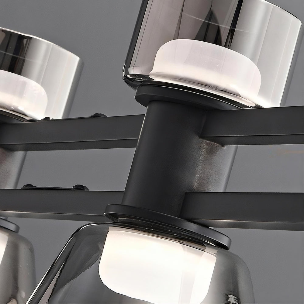 BLASIUS Linear Chandelier by Lampadom - scale reference