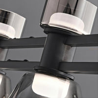 BLASIUS Linear Chandelier by Lampadom - scale reference