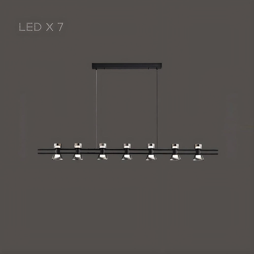 BLASIUS Linear Chandelier by Lampadom - detail view