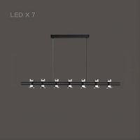 BLASIUS Linear Chandelier by Lampadom - detail view