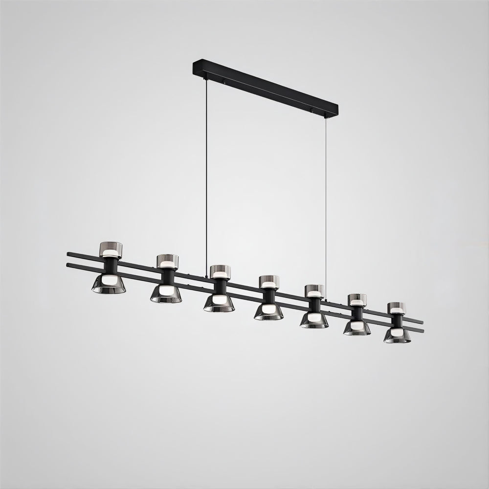 BLASIUS Linear Chandelier by Lampadom - detail view