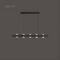 BLASIUS Linear Chandelier by Lampadom - top view