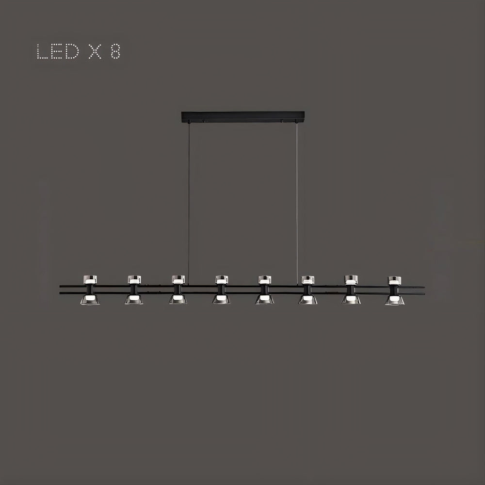 BLASIUS Linear Chandelier by Lampadom - ambient shot