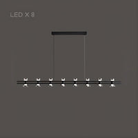 BLASIUS Linear Chandelier by Lampadom - ambient shot