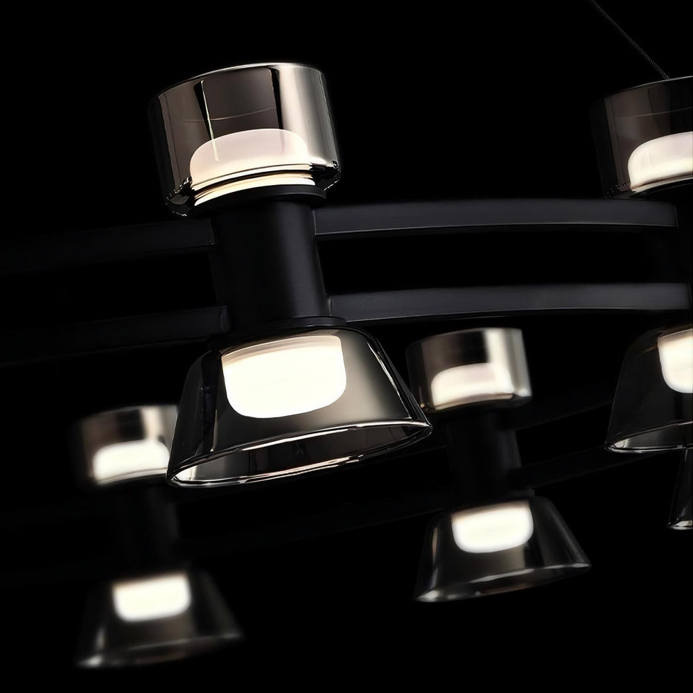 BLASIUS Ring Chandelier by Lampadom - ambient shot