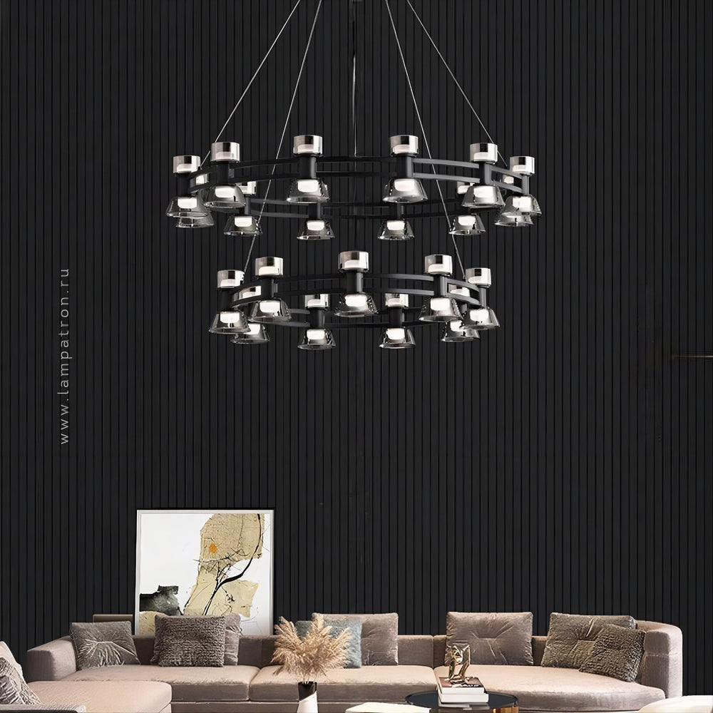 BLASIUS Ring Chandelier by Lampadom - detail view