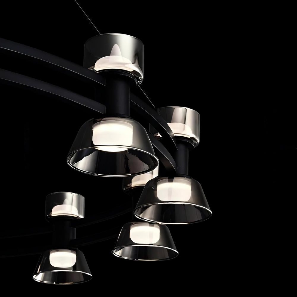 BLASIUS Ring Chandelier by Lampadom - close-up