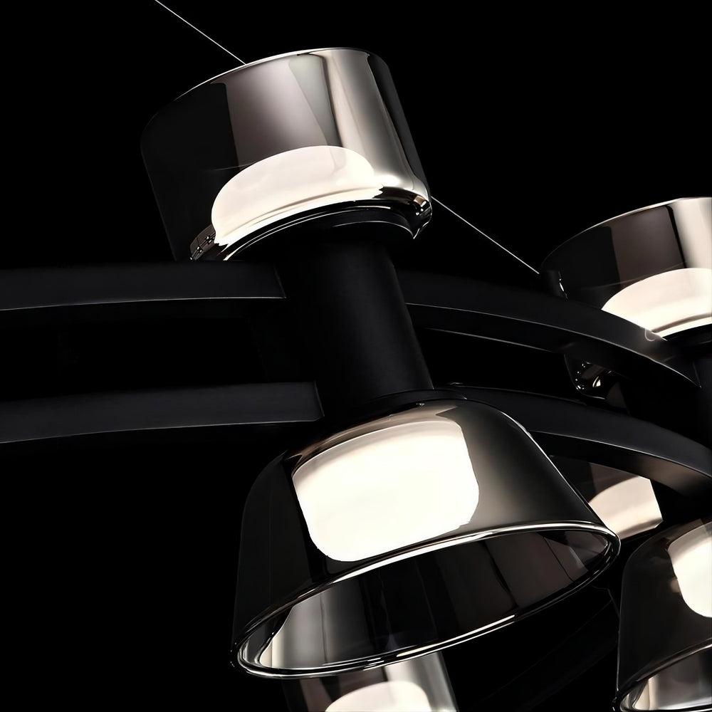 BLASIUS Ring Chandelier by Lampadom - scale reference