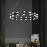 BLASIUS Ring Chandelier by Lampadom - scale reference
