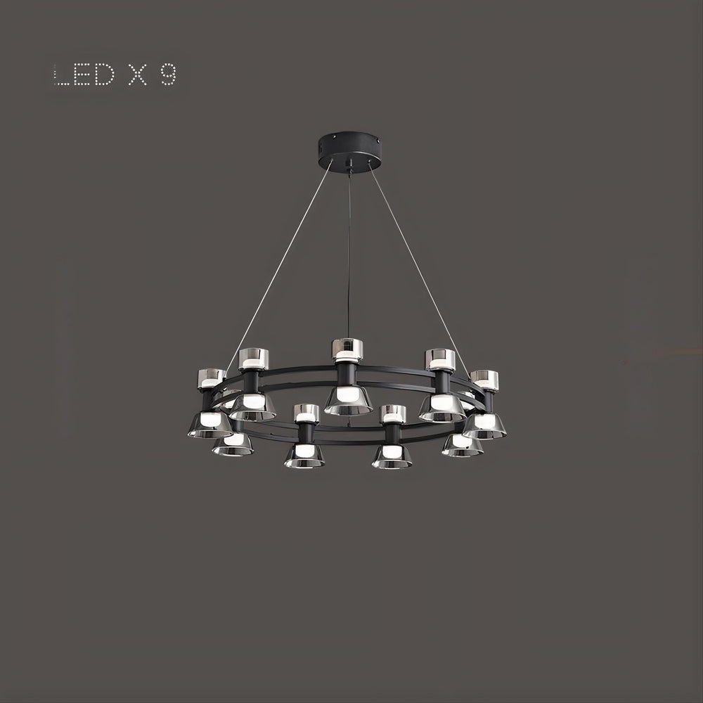 BLASIUS Ring Chandelier by Lampadom - detail view