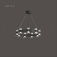 BLASIUS Ring Chandelier by Lampadom - detail view