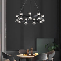 BLASIUS Ring Chandelier by Lampadom - angle view