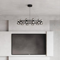 BLASIUS Ring Chandelier by Lampadom - top view
