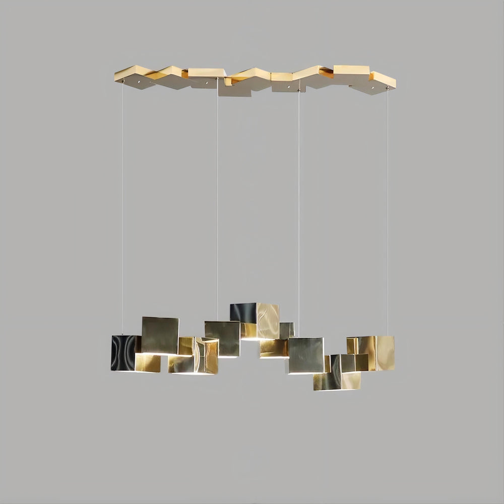 BLITZ Linear Chandelier by Lampadom - ambient shot
