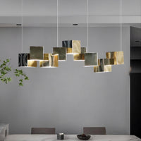 BLITZ Linear Chandelier by Lampadom - detail view