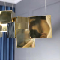 BLITZ Linear Chandelier by Lampadom - ambient shot