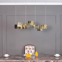 BLITZ Linear Chandelier by Lampadom - top view