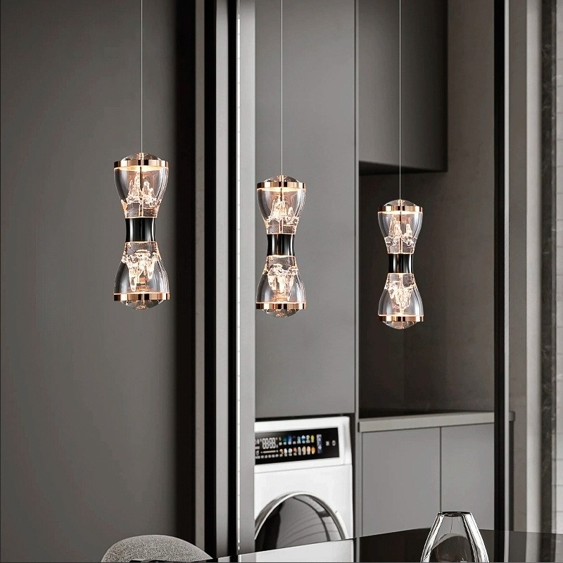 BODE Linear Chandelier by Lampadom - side view